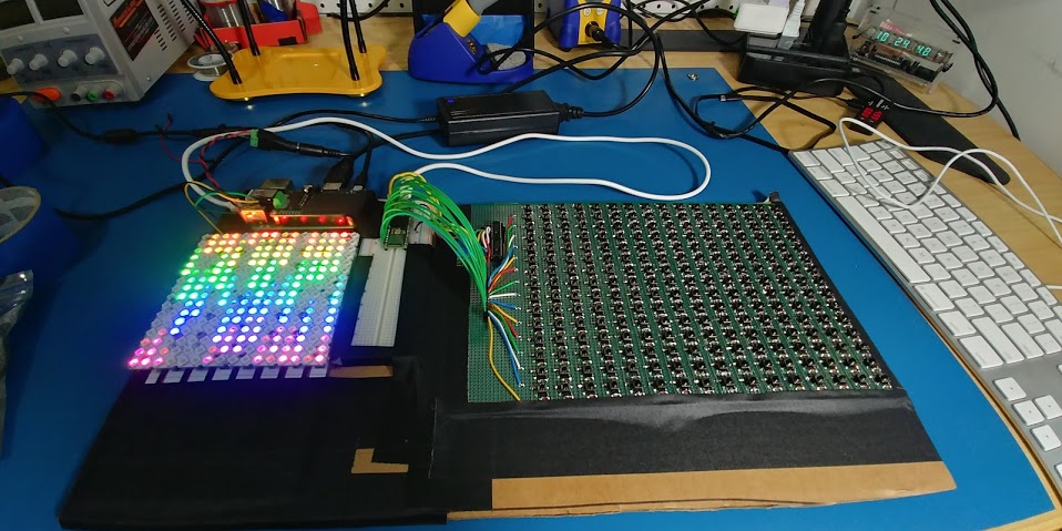 Perfboard prototype