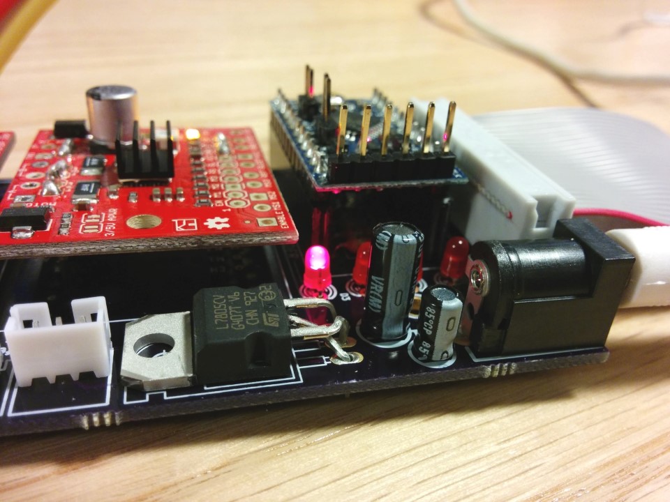 PGControlBoard 7805 Close-Up